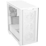 ASUS A21 PLUS Micro Tower Blanc boîtier mini tower Blanc | 2x USB-A | RGB | Verre Trempé