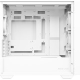 ASUS A21 PLUS Micro Tower Blanc boîtier mini tower Blanc | 2x USB-A | RGB | Verre Trempé