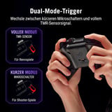 ASUS ROG Raikiri II Pro, Manette de jeu Noir