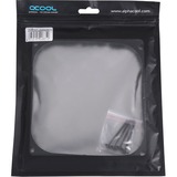 Alphacool Capot & découplage 140mm (7mm épais), Cadre de montage Noir