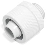 Alphacool Embout vissable Eiszapfen 16/10mm G1/4 - White, Connecteur Blanc