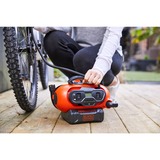 BLACK+DECKER BDCINF18N-QS, Pompe à air Orange/Noir, Batterie non incluse