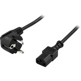 BlueWalker Câble d'alimentation EU C13 Noir