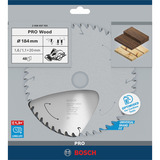 Bosch 2 608 837 703 lame de scie circulaire 18,4 cm 1 pièce(s) Bois, 18,4 cm, 2 cm, 7900 tr/min, 1,6 mm, Bosch