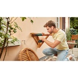 Bosch BOSCH EasyDrill 18V-40 2x 1.5Ah COFFRE, Perceuse/visseuse Vert/Noir, Perceuse à poignée pistolet, Sans clé, Sans brosse, Noir, Vert, 1,3 cm, 1630 tr/min