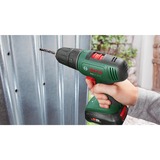 Bosch BOSCH EasyDrill 18V-40 2x 1.5Ah COFFRE, Perceuse/visseuse Vert/Noir, Perceuse à poignée pistolet, Sans clé, Sans brosse, Noir, Vert, 1,3 cm, 1630 tr/min