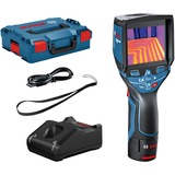 Bosch Caméra thermique GTC 400 C Professional, Détecteur thermique Bleu/Noir, Noise equivalent temperature difference (NETD), -10 - 400 °C, 3 °C, 160 x 120 pixels, Noir, Bleu, 8,89 cm (3.5")