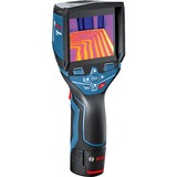 Bosch Caméra thermique GTC 400 C Professional, Détecteur thermique Bleu/Noir, Noise equivalent temperature difference (NETD), -10 - 400 °C, 3 °C, 160 x 120 pixels, Noir, Bleu, 8,89 cm (3.5")