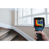Bosch Caméra thermique GTC 400 C Professional, Détecteur thermique Bleu/Noir, Noise equivalent temperature difference (NETD), -10 - 400 °C, 3 °C, 160 x 120 pixels, Noir, Bleu, 8,89 cm (3.5")