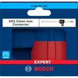 Bosch Raccord EXPERT SDS Clean max, pour aspirateurs, Accessoire Bleu