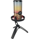 CHERRY UM 9.0 PRO RGB Noir, Cuivre Microphone de table Noir/cuivre, Microphone de table, 24 bit, 192 kHz, 122 dB, Avec fil, USB