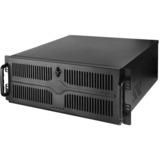 Chieftec UNC-409S-B unité centrale Support Noir 400 W, Serveur de logement Noir, Support, Noir, ATX, micro ATX, SECC, 4U, 14 cm