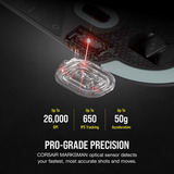 Corsair CH-931D010-EU/RF, Souris gaming Noir