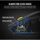 Corsair CH-931D010-EU/RF, Souris gaming Noir