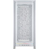 Corsair FRAME 5000D RS boîtier midi tower Blanc | 4x USB-A | 1x USB-C | RGB | Verre Trempé