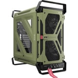 Corsair WARTHOG RS Airflow boîtier midi tower Vert olive | 2x USB-A | 1x USB-C | Verre trempé