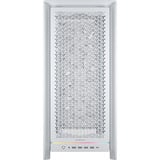 Corsair  boîtier midi tower Blanc | 4x USB-A | 1x USB-C | RGB | Verre Trempé