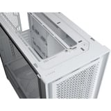 Corsair  boîtier midi tower Blanc | 4x USB-A | 1x USB-C | RGB | Verre Trempé