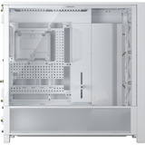 Corsair  boîtier midi tower Blanc | 4x USB-A | 1x USB-C | RGB | Verre Trempé