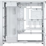 Corsair  boîtier midi tower Blanc | 4x USB-A | 1x USB-C | RGB | Verre Trempé