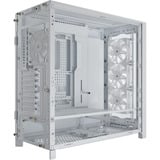 Corsair  boîtier midi tower Blanc | 4x USB-A | 1x USB-C | RGB | Verre Trempé