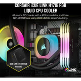 Corsair iCUE LINK H170i RGB Reconditionné, Watercooling Noir