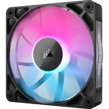 Corsair iCUE RX120 RGB Triple Kit, Ventilateur de boîtier Noir, 4 broches PWM