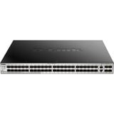 D-Link DGS-3130-54S/E commutateur réseau Géré L3 10G Ethernet (100/1000/10000) Gris, Switch Géré, L3, 10G Ethernet (100/1000/10000), Grille de montage