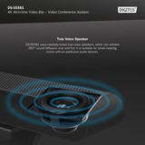 Digitus Barre vidéo tout-en-un 4K Mini, Système de conférence Noir