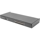 Digitus Commutateur KVM CAT 5 16 ports, Switch KVM Noir