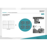 Digitus DA-90446, Support de moniteur Noir
