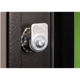 Digitus Porte avant en verre pour armoire murale 19" 20HE série Unique, Panneau avant Noir