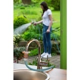 GARDENA Équipement de base intérieur, raccords pour robinets d'intérieur, Raccord de robinet Gris clair/Orange