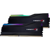 G.Skill Trident Z5 RGB 128 Go DDR5-6000 (2x 64 Go) mémoire vive Noir, F5-6000J3444F64GX2-TZ5RK, XMP 3.0