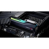 G.Skill Trident Z5 RGB 128 Go DDR5-6000 (2x 64 Go) mémoire vive Noir, F5-6000J3444F64GX2-TZ5RK, XMP 3.0