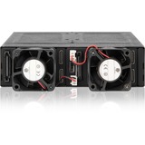Icy Dock MB720MK-B V3, Cadrage Noir
