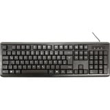 Inter-Tech KB-102DE, set de bureau Noir, Layout DE