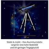 KOSMOS Astro-Teleskop Coffrets de sciences pour enfant, Télescope Télescope, Astronomie, 12 an(s), Noir