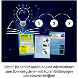 KOSMOS Astro-Teleskop Coffrets de sciences pour enfant, Télescope Télescope, Astronomie, 12 an(s), Noir