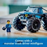 LEGO City - Le Monster Truck bleu, Jouets de construction 60402