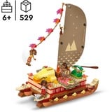 LEGO Disney - Le canoë d'aventure de Vaiana, Jouets de construction 43270