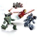 LEGO Marvel - Iron Man et War Machine contre les drones Hammer, Jouets de construction 76320