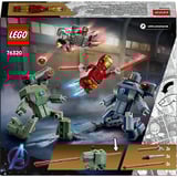 LEGO Marvel - Iron Man et War Machine contre les drones Hammer, Jouets de construction 76320