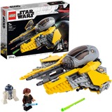 LEGO Star Wars 75281 L'intercepteur Jedi d'Anakin, Jouets de construction Jeu de construction, Garçon/Fille, 7 an(s), 248 pièce(s), 370 g