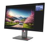 Lenovo ThinkVision P32UD-40 31.5" 4K Ultra HD Moniteur Noir, 1x DisplayPort, 1x HDMI, 1x USB-C, 4x USB-A, 2x Thunderbolt, 1x RJ-45, 120 Hz, 80 cm (31.5"), 3840 x 2160 pixels, 4K Ultra HD, LCD, 6 ms, Noir