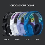 Logitech G733 LIGHTSPEED Wireless RGB casque gaming over-ear Noir, PC, PlayStation 4