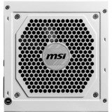 MSI MAG A850GL PCIE5 WHITE unité d'alimentation d'énergie 20+4 pin ATX ATX Blanc alimentation modulaire 850 watt Blanc, 4x PCIe, 850 W, 100 - 240 V, 47 - 63 Hz, 8 A, 4 A, Actif