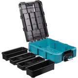 Makita P-91039, Boîte à outils Bleu/Noir