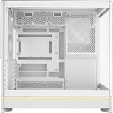 Montech HS02 boîtier midi tower Blanc | 2x USB-A | 1x USB-C | RGB | Verre Trempé