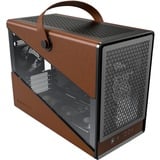 Montech Heritage 30 Pro boîtier mini tower Noir/Marron | 2x USB-A | 1x USB-C | Window